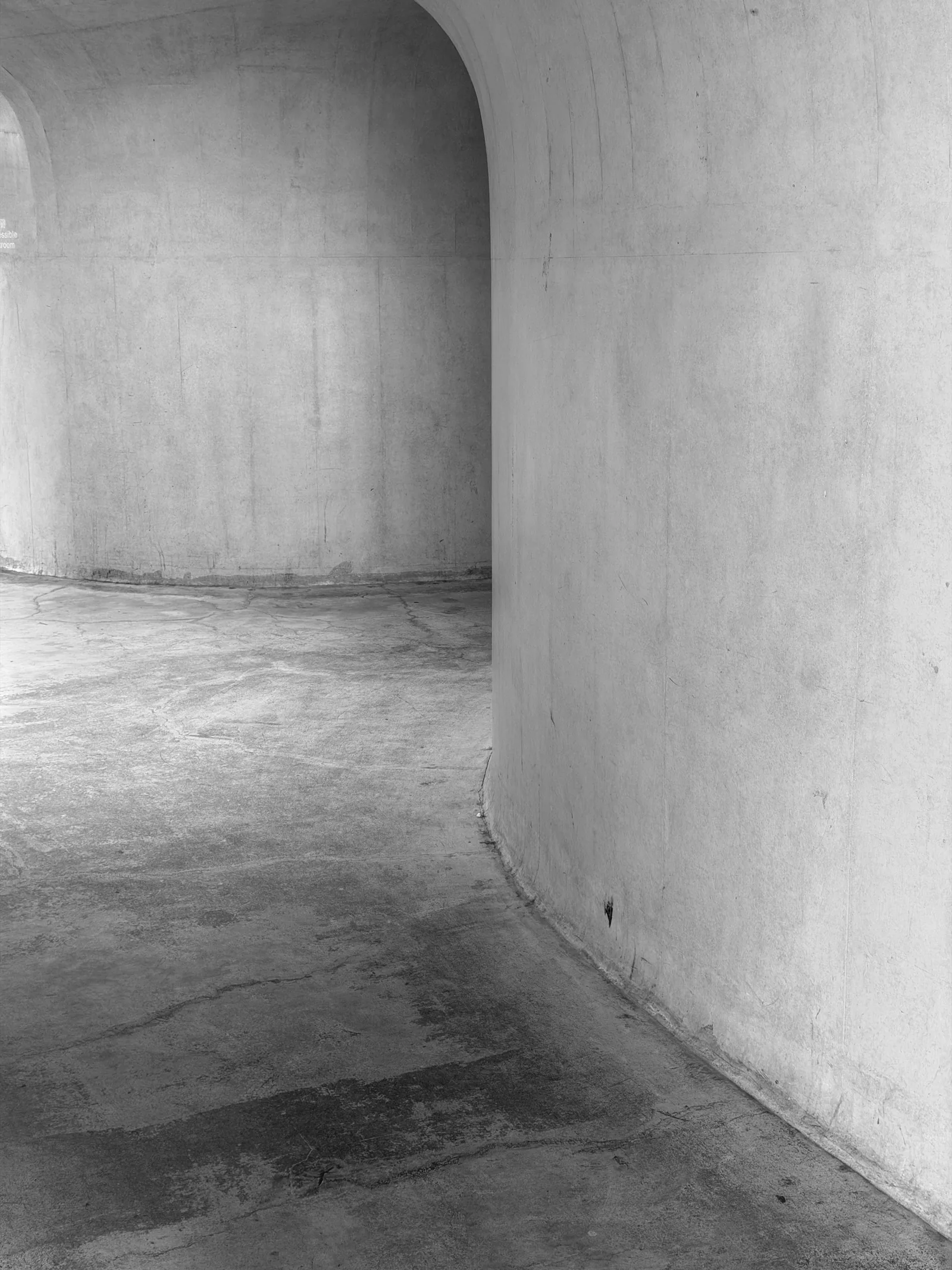 Vaulted living room