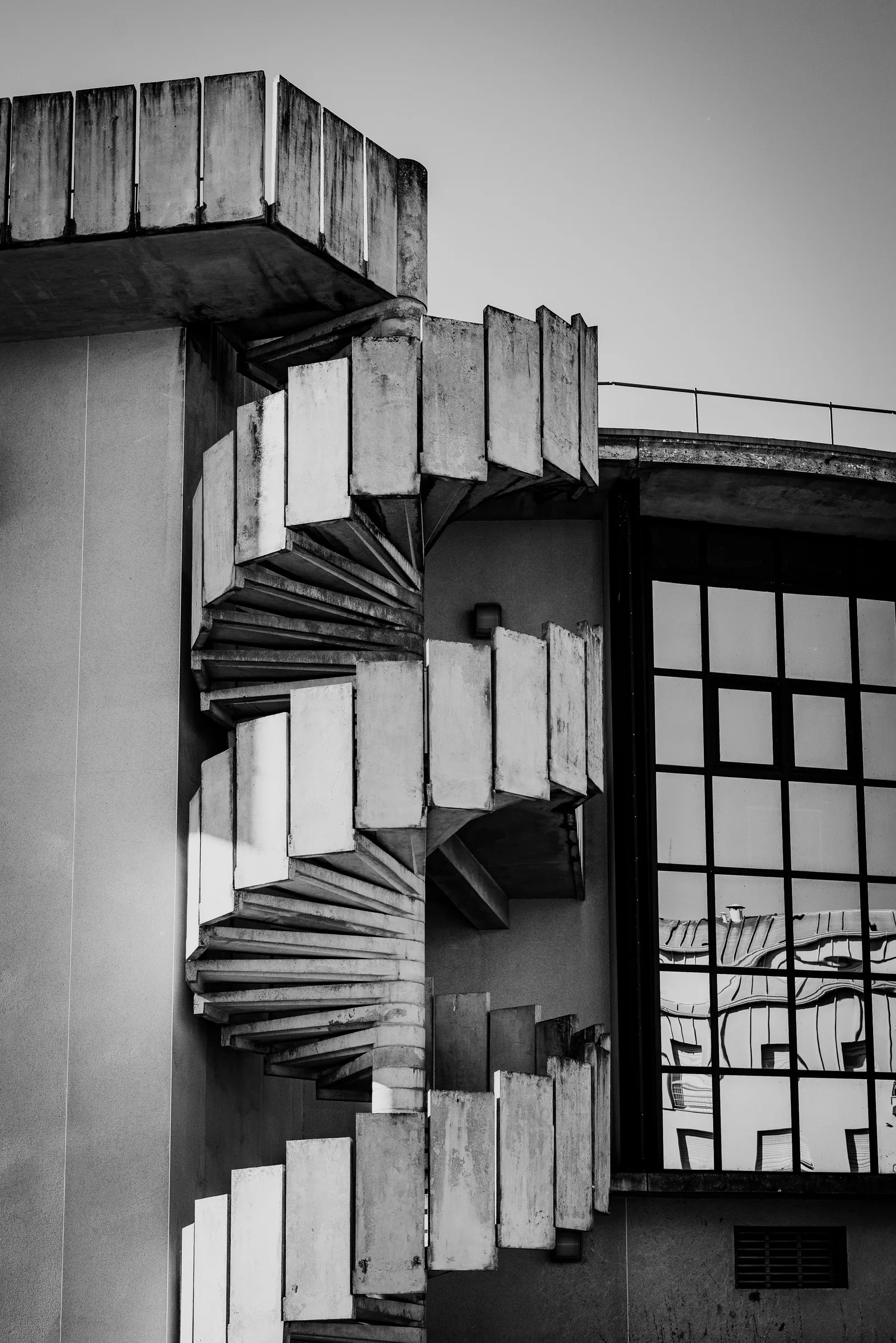 Spiral inside the tower